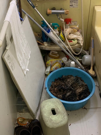 ゴミ屋敷片付け作業実績